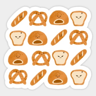 Angry breads Sticker